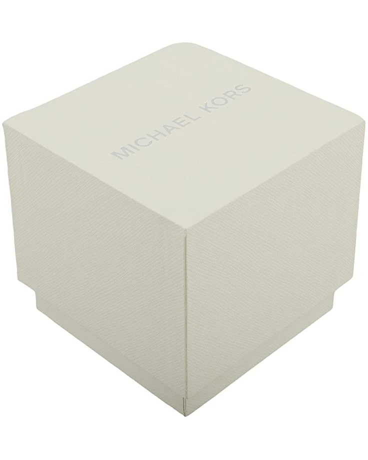 Michael Kors MK8949 - Brecken Chronograph Silicone Strap with Optic White PVC Inlay Watch | Fashion Watches 4 Michael Kors MK8949 - Brecken Chronograph Silicone Strap with Optic White PVC Inlay Watch | Fashion Watches - Image 4