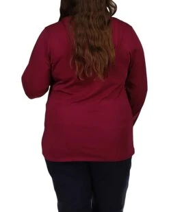 MICHAEL Michael Kors Plus Size V-Neck Fitted Sweatshirt | Shirts & Tops 5 MICHAEL Michael Kors Plus Size V-Neck Fitted Sweatshirt | Shirts & Tops -Michael Kors Sales 610MsPZVrYL. AC SR736920