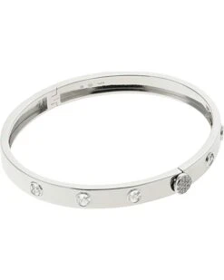 Michael Kors Sterling Silver MK Logo Bangle Bracelet | Bracelets 5 Michael Kors Sterling Silver MK Logo Bangle Bracelet | Bracelets -Michael Kors Sales 614UoJu9dzL. AC SR736920