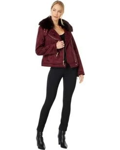 MICHAEL Michael Kors Faux Shearling M521041T | Coats & Outerwear -Michael Kors Sales 615FXk2jJL. AC SR736920