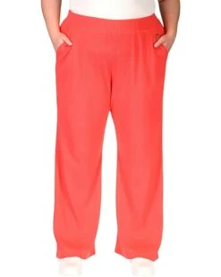 MICHAEL Michael Kors Plus Size Waffle Wide Leg Pants