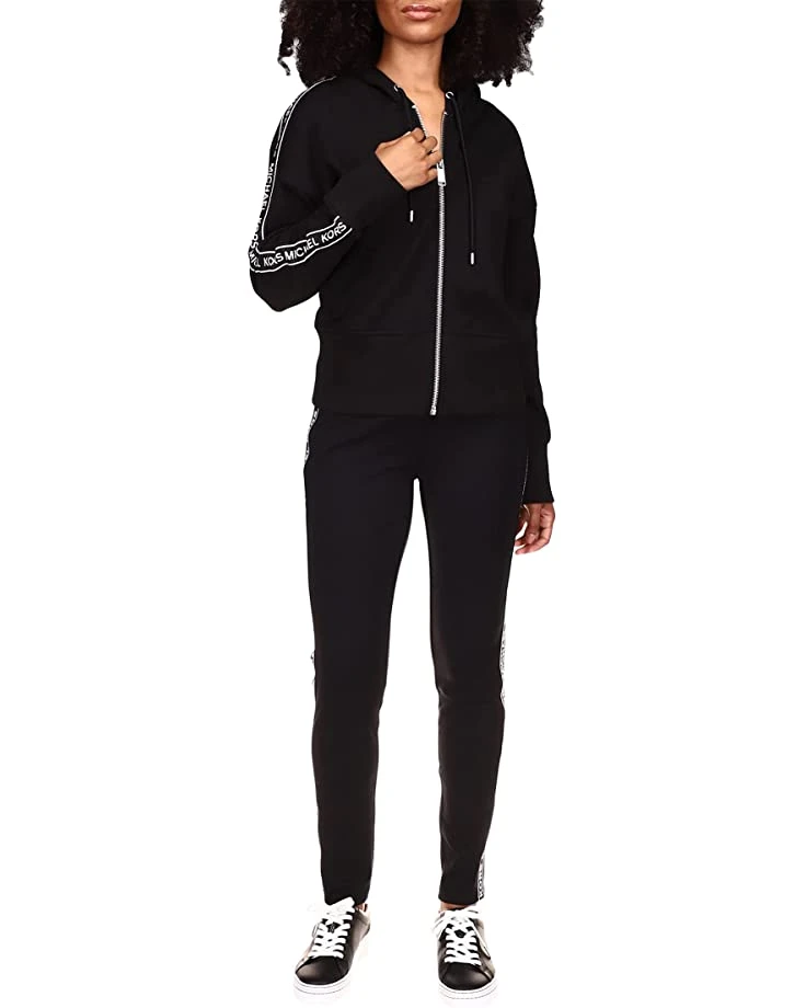 MICHAEL Michael Kors Logo Stripe Zip Hoodie | Hoodies & Sweatshirts 1 MICHAEL Michael Kors Logo Stripe Zip Hoodie | Hoodies & Sweatshirts