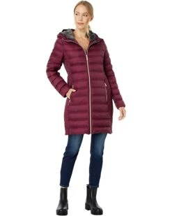MICHAEL Michael Kors Long Zip Front Down Packable M825169B63 | Coats & Outerwear 9 MICHAEL Michael Kors Long Zip Front Down Packable M825169B63 | Coats & Outerwear -Michael Kors Sales 619RyfunLzL. AC SR736920