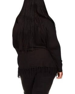 MICHAEL Michael Kors Plus Size Fringe Cowl Wrap Sweater | Sweaters -Michael Kors Sales 61DeLMuHYmL. AC SR736920