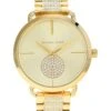 Michael Kors MK4602 - Portia Three Hand Stainless Steel Watch | Fashion Watches