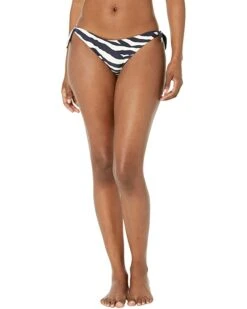 MICHAEL Michael Kors Reversible Zebra Side Tie Hipster Bottoms | Swimwear -Michael Kors Sales 61ItMsOUXOL. AC SR736920