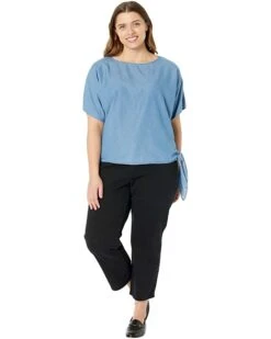 MICHAEL Michael Kors Plus Size Tencel Side Tie Top | Shirts & Tops -Michael Kors Sales 61JuJPO7c0L. AC SR736920