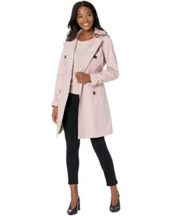 MICHAEL Michael Kors Belted Double Breasted Trench M724660A74 | Coats & Outerwear -Michael Kors Sales 61KwpyTykgL. AC SR736920