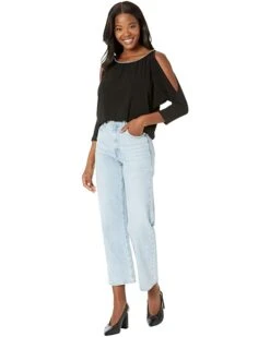 MICHAEL Michael Kors Chain Neck Cold-Shoulder Top | Shirts & Tops 8 MICHAEL Michael Kors Chain Neck Cold-Shoulder Top | Shirts & Tops -Michael Kors Sales 61ZMsqHIvfL. AC SR736920