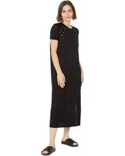 MICHAEL Michael Kors Petite Lace-Up T-Shirt Dress | Dresses