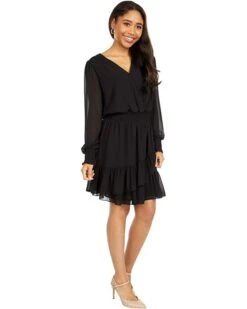 MICHAEL Michael Kors Solid Ruffle Dress | Dresses -Michael Kors Sales 71CozmQfTwL. AC SR736920