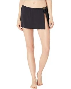 MICHAEL Michael Kors Logo Solids Belted Skirt Bottoms | Swimwear