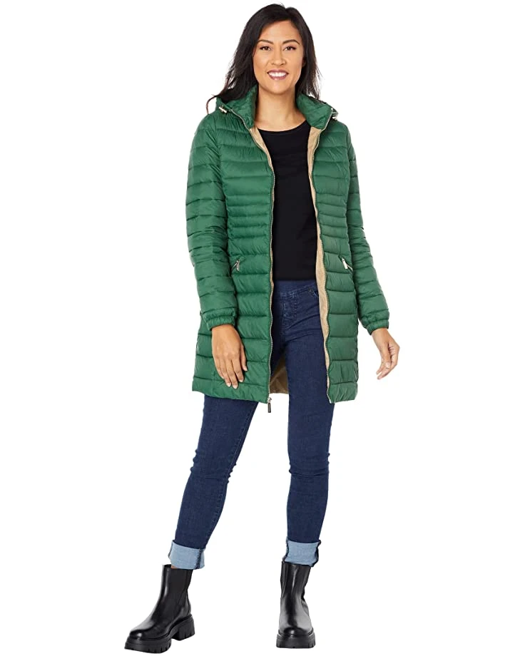 MICHAEL Michael Kors Puffer with Narrowed Quilt at Waist M424268FZ | Coats & Outerwear 5 MICHAEL Michael Kors Puffer with Narrowed Quilt at Waist M424268FZ | Coats & Outerwear - Image 5