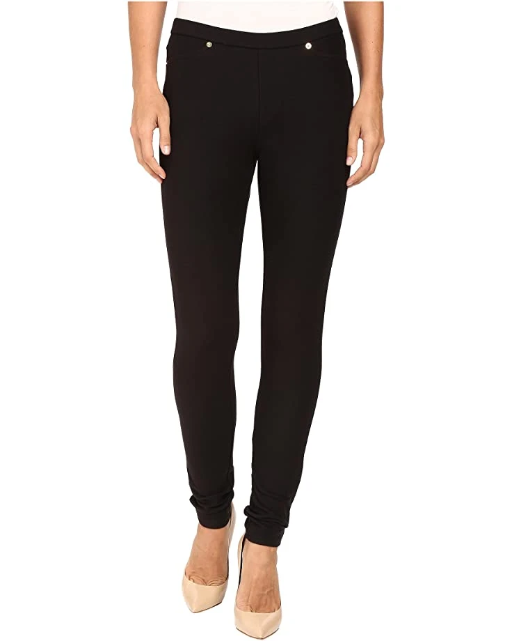 MICHAEL Michael Kors Solid Pull-On Leggings | Pants 1 MICHAEL Michael Kors Solid Pull-On Leggings | Pants