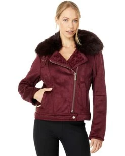 MICHAEL Michael Kors Faux Shearling M521041T | Coats & Outerwear