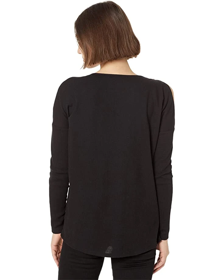 MICHAEL Michael Kors Petite Waffle Stud Cold-Shoulder Top | Shirts & Tops 2 MICHAEL Michael Kors Petite Waffle Stud Cold-Shoulder Top | Shirts & Tops - Image 2