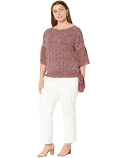MICHAEL Michael Kors Plus Size Spring Bud Combo Sleeve Top | Shirts & Tops -Michael Kors Sales 71OlDL2iL. AC SR736920
