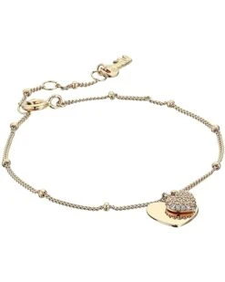 Michael Kors Precious Metal-Plated Sterling Silver Pavé Heart Bracelet | Bracelets -Michael Kors Sales 71OzR4LmFsL. AC SR736920