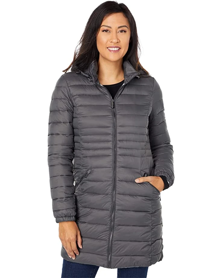MICHAEL Michael Kors Puffer with Narrowed Quilt at Waist M424268FZ | Coats & Outerwear 7 MICHAEL Michael Kors Puffer with Narrowed Quilt at Waist M424268FZ | Coats & Outerwear - Image 7