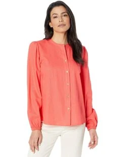 MICHAEL Michael Kors Linen Button-Down Shirt | Shirts & Tops -Michael Kors Sales 71YzVwM2LfL. AC SR736920