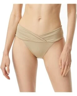MICHAEL Michael Kors Essentials Euro Gathered Bikini Bottoms | Swimwear -Michael Kors Sales 71Zq5t9SnxL. AC SR736920