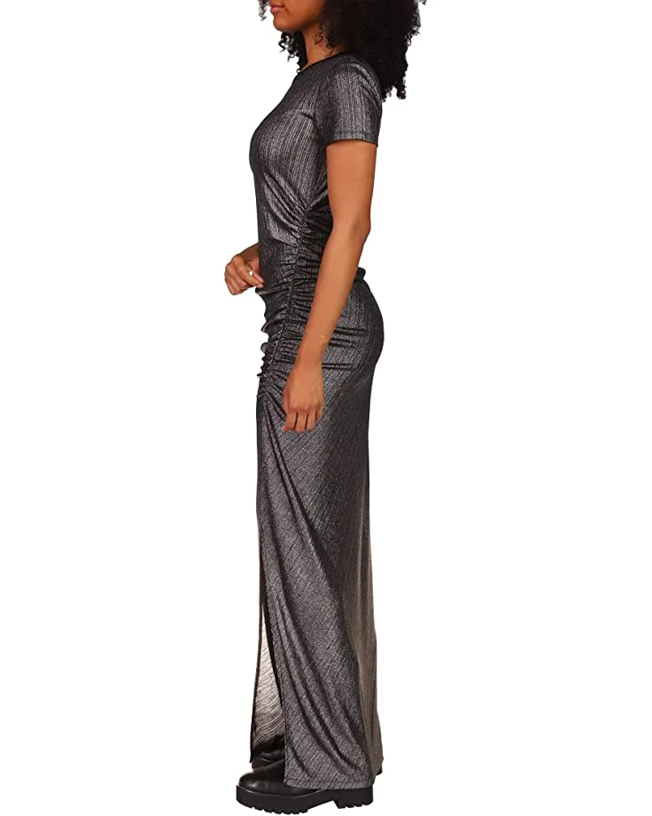 MICHAEL Michael Kors Ruched Short Sleeve Midi Dress | Dresses 2 MICHAEL Michael Kors Ruched Short Sleeve Midi Dress | Dresses - Image 2