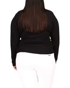 MICHAEL Michael Kors Plus Size Waffle Wrap Long Sleeve Top | Shirts & Tops -Michael Kors Sales 71jAg7SEFXL. AC SR736920