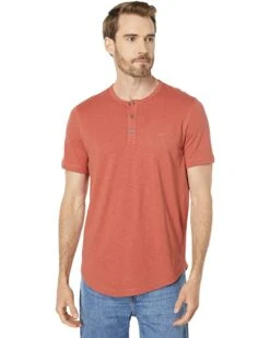Michael Kors Short Sleeve Slub Henley | Shirts & Tops