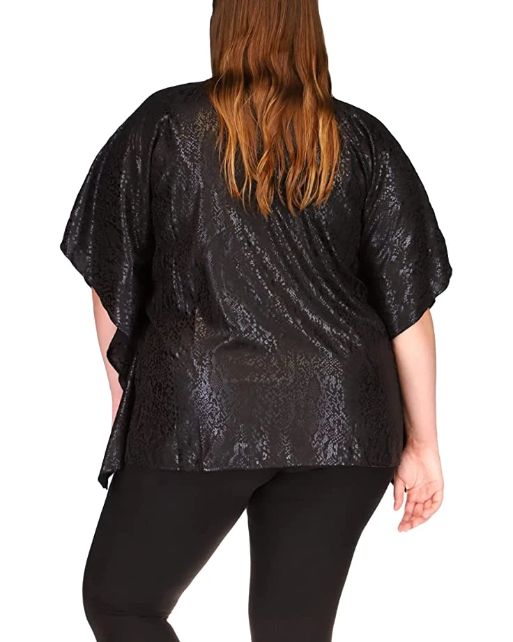 MICHAEL Michael Kors Plus Size Flutter Top | Shirts & Tops 3 MICHAEL Michael Kors Plus Size Flutter Top | Shirts & Tops - Image 3