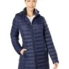 MICHAEL Michael Kors Long Down Horizontal Puffer M823846FZ | Coats & Outerwear