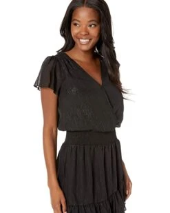 MICHAEL Michael Kors Crinkle Short Sleeve Wrap Dress | Dresses -Michael Kors Sales 71yCCL9aizL. AC SR736920