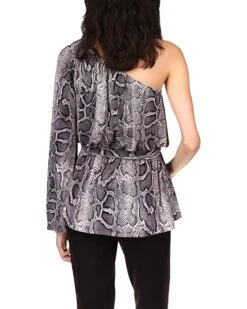 MICHAEL Michael Kors Snake One Shoulder Tunic | Shirts & Tops -Michael Kors Sales 813Q 2TFdfL. AC SR736920