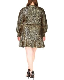 MICHAEL Michael Kors Plus Size Foil Snake Julia Dress | Dresses -Michael Kors Sales 81CJIhdMKaL. AC SR736920