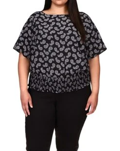 MICHAEL Michael Kors Plus Size Paisley Kimono Top | Shirts & Tops