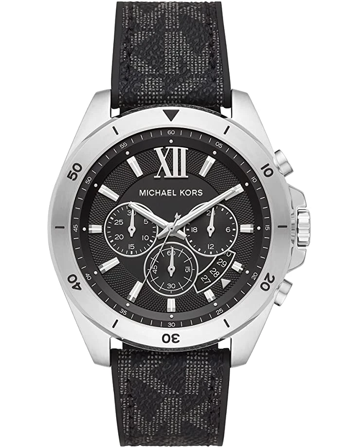 Michael Kors MK8850 - Brecken Chronograph PVC Watch | Fashion Watches 1 Michael Kors MK8850 - Brecken Chronograph PVC Watch | Fashion Watches