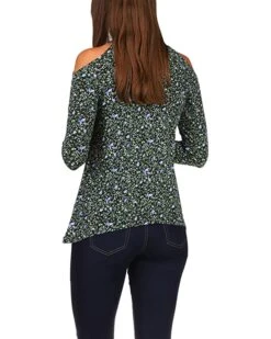 MICHAEL Michael Kors Floral Cold-Shoulder Top | Shirts & Tops 5 MICHAEL Michael Kors Floral Cold-Shoulder Top | Shirts & Tops -Michael Kors Sales 81MS2NSt4ZL. AC SR736920