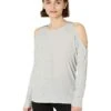 MICHAEL Michael Kors Petite Shine Stud Cold-Shoulder Top | Shirts & Tops