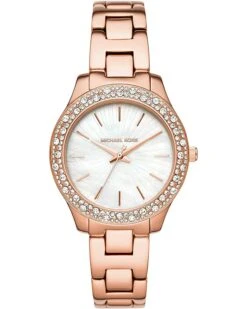 Michael Kors MK4557 - Liliane Three-Hand Stainless Steel Watch | Fashion Watches
