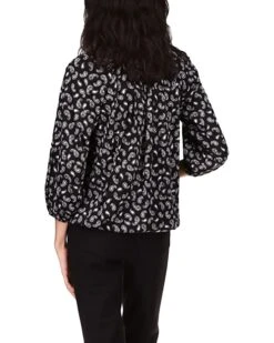MICHAEL Michael Kors Paisley Peasant Top | Shirts & Tops -Michael Kors Sales 81k 0jSzWML. AC SR736920