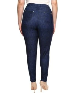 MICHAEL Michael Kors Plus Size Denim Pull-On Leggings in Blue Indigo | Jeans 6 MICHAEL Michael Kors Plus Size Denim Pull-On Leggings in Blue Indigo | Jeans -Michael Kors Sales 81oCijmW40L. AC SR736920