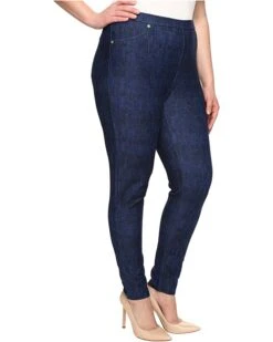 MICHAEL Michael Kors Plus Size Denim Pull-On Leggings in Blue Indigo | Jeans 7 MICHAEL Michael Kors Plus Size Denim Pull-On Leggings in Blue Indigo | Jeans -Michael Kors Sales 91 lKayVsxL. AC SR736920