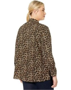 MICHAEL Michael Kors Plus Size Leopard Dog Tag | Shirts & Tops -Michael Kors Sales 913NBY1JuVL. AC SR736920