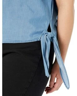 MICHAEL Michael Kors Plus Size Tencel Side Tie Top | Shirts & Tops -Michael Kors Sales 91njNg2visL. AC SR736920